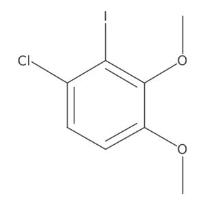 1-Chloro-3,4-dimethoxy-2-iodobenzene结构式