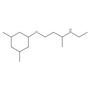 2-Butanamine, 4-[(3,5-dimethylcyclohexyl)oxy]-N-ethyl- Structure