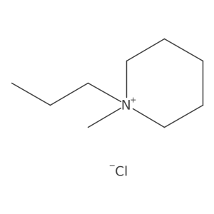 1-Methyl-1-propylpiperidin-1-ium chloride结构式