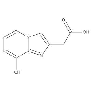 8-Hydroxy-imidazo[1,2-a]pyridine-2-acetic acid结构式