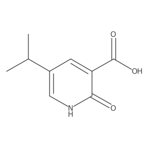 2-oxo-5-propan-2-yl-1H-pyridine-3-carboxylic acid结构式