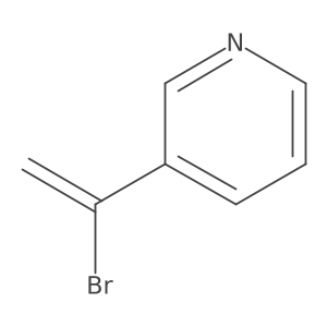 3-(1-Bromovinyl)pyridine Structure