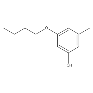 3-Butoxy-5-methylphenol结构式