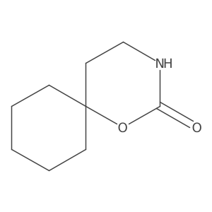 1-Oxa-3-azaspiro[5.5]undecan-2-one Structure