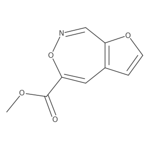 Methyl furo[2,3-d][1,2]oxazepine-5-carboxylate Structure