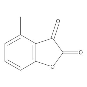 4-Methylbenzofuran-2,3-dione Structure