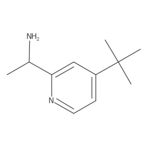 1-(4-Tert-butylpyridin-2-yl)ethanamine结构式