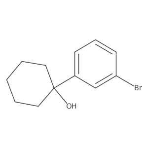 1-(3-Bromo-phenyl)-cyclohexanol结构式