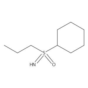 Cyclohexyl(imino)propyl-lambda6-sulfanone Structure