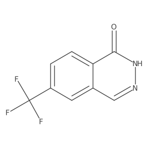6-(Trifluoromethyl)phthalazin-1(2H)-one Structure
