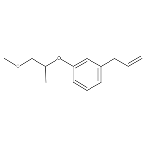 1-[(1-Methoxypropan-2-yl)oxy]-3-(prop-2-en-1-yl)benzene结构式