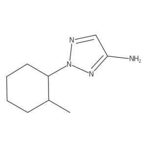 2-(2-methylcyclohexyl)-2H-1,2,3-triazol-4-amine结构式