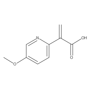 2-(5-Methoxypyridin-2-yl)prop-2-enoic acid结构式