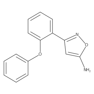 3-(2-Phenoxyphenyl)-1,2-oxazol-5-amine Structure