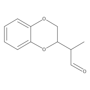 2-(2,3-Dihydro-1,4-benzodioxin-2-yl)propanal结构式