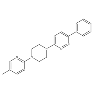 3-[4-(5-Methylpyrimidin-2-yl)piperazin-1-yl]-6-phenylpyridazine Structure