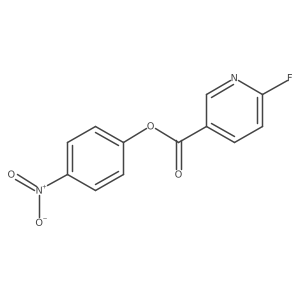4-Nitrophenyl 6-Fluoronicotinate Structure