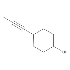 rel-(1R,4r)-4-(prop-1-yn-1-yl)cyclohexan-1-ol结构式