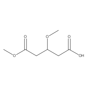 1-Methyl (3S)-3-methoxypentanedioate Structure