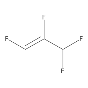 1,2,3,3-Tetrafluoro-1-propene Structure