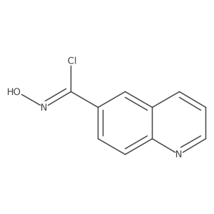 N-Hydroxyquinoline-6-carbimidoyl chloride Structure