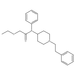 Ethoxyacetyl fentanyl (hydrochloride)结构式