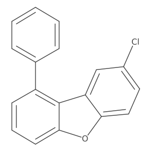 8-Chloro-1-phenyldibenzofuran结构式