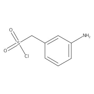 (3-Aminophenyl)methanesulfonyl chloride Structure