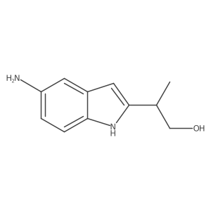 2-(5-amino-1H-indol-2-yl)propan-1-ol Structure