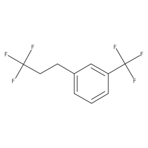 1-(Trifluoromethyl)-3-(3,3,3-trifluoropropyl)benzene Structure