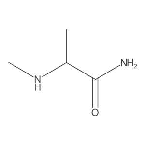 (R)-2-(Methylamino)propanamide Structure