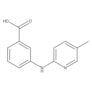 3-((5-Methylpyridin-2-yl)amino)benzoic acid结构式