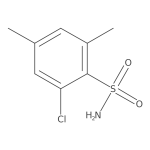 2-Chloro-4,6-dimethylbenzene-1-sulfonamide Structure