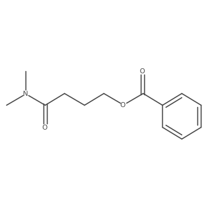 4-(Dimethylamino)-4-oxobutyl benzoate Structure