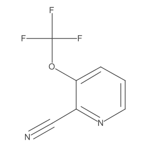3-(Trifluoromethoxy)picolinonitrile结构式