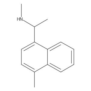 (I+/-S)-N,I+/-,4-Trimethyl-1-naphthalenemethanamine Structure