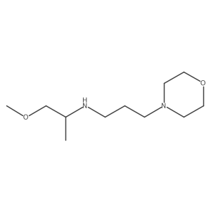 (1-Methoxypropan-2-yl)[3-(morpholin-4-yl)propyl]amine结构式