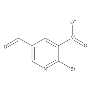 6-Bromo-5-nitronicotinaldehyde Structure