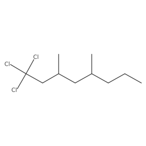 1,1,1-Trichloro-3,5-dimethyloctane Structure
