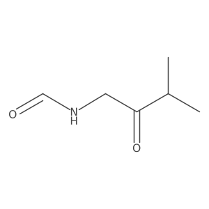 N-(3-methyl-2-oxobutyl)formamide Structure