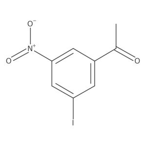 1-(3-Iodo-5-nitrophenyl)ethanone Structure