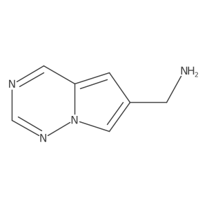 Pyrrolo[2,1-f][1,2,4]triazin-6-ylmethanamine Structure