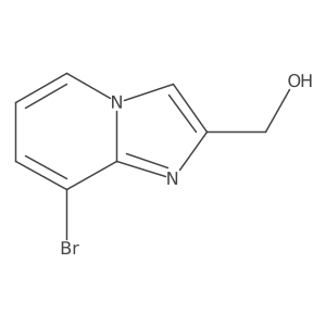 (8-Bromoimidazo[1,2-a]pyridin-2-yl)methanol Structure