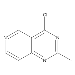 4-Chloro-2-methylpyrido[4,3-d]pyrimidine结构式