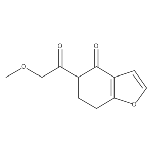 5-(2-Methoxyacetyl)-4,5,6,7-tetrahydro-1-benzofuran-4-one Structure