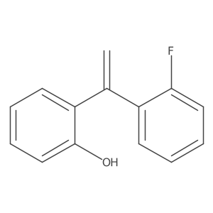 2-(1-(2-Fluorophenyl)vinyl)phenol Structure