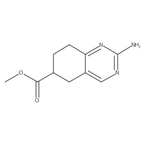 Methyl 2-amino-5,6,7,8-tetrahydroquinazoline-6-carboxylate Structure
