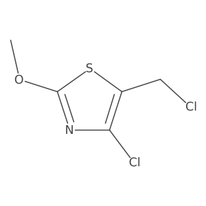 4-Chloro-5-(chloromethyl)-2-methoxy-1,3-thiazole Structure