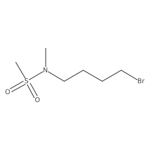 N-(4-bromobutyl)-N-methylmethanesulfonamide结构式