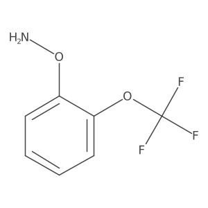 O-[2-(Trifluoromethoxy)phenyl]hydroxylamine Structure